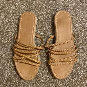 Madewell Strappy Braid Sandals 8